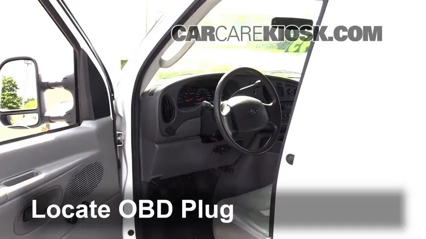 2008 Ford E-350 Super Duty 6.0L V8 Turbo Diesel Extended Cargo Van (3 Door) Lumière « Check engine » du moteur